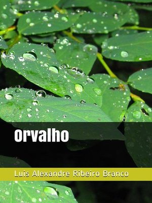 cover image of Orvalho